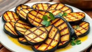 Grilled Italian Herb Eggplant