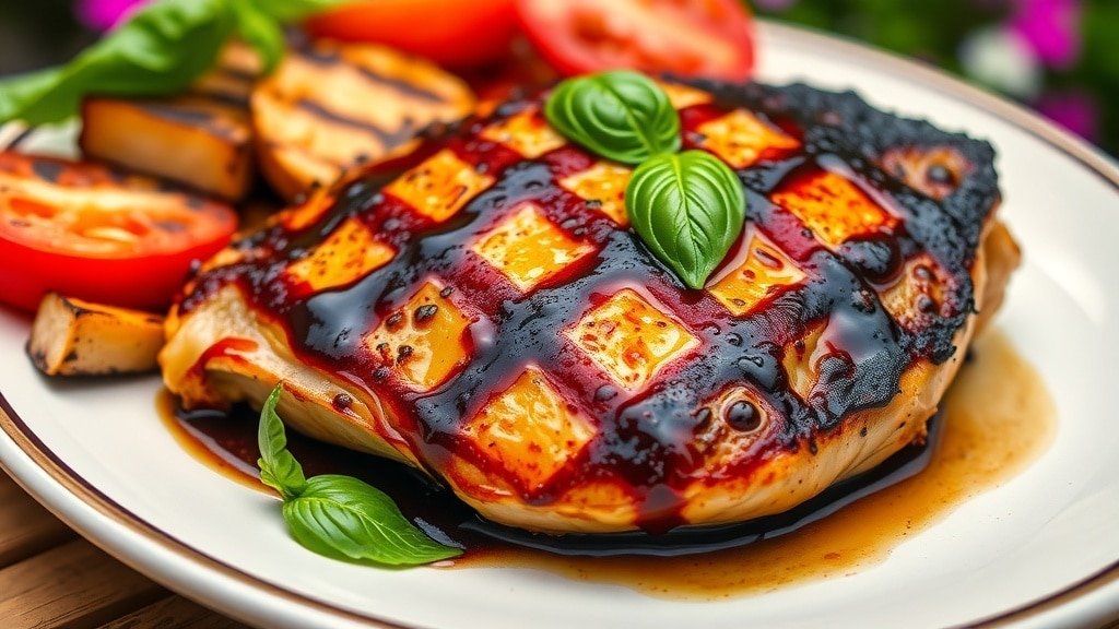 Grilled Balsamic Chicken