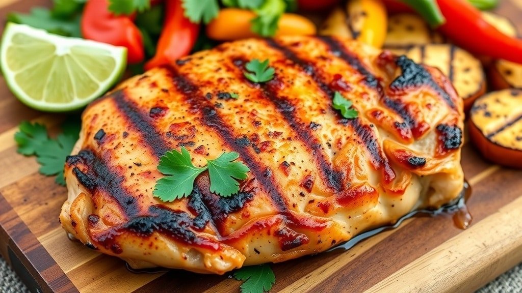 Grilled Chipotle Lime Chicken