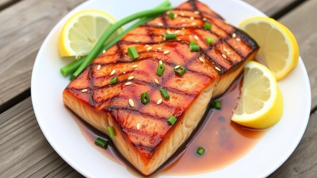 Grilled Sesame Ginger Salmon