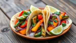Grilled Veggie Tacos