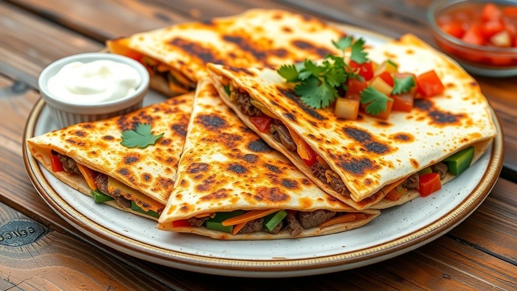 Grilled Steak Quesadillas
