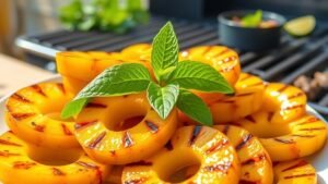 Grilled Pineapple Rings