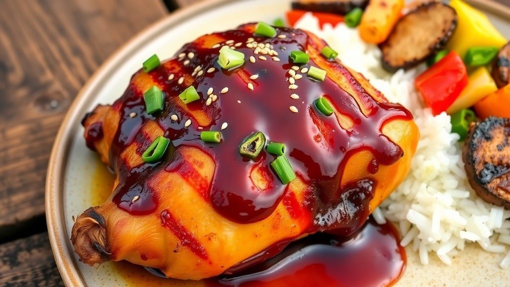 Grilled Korean BBQ Chicken