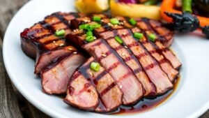 Grilled Teriyaki Tuna Steaks