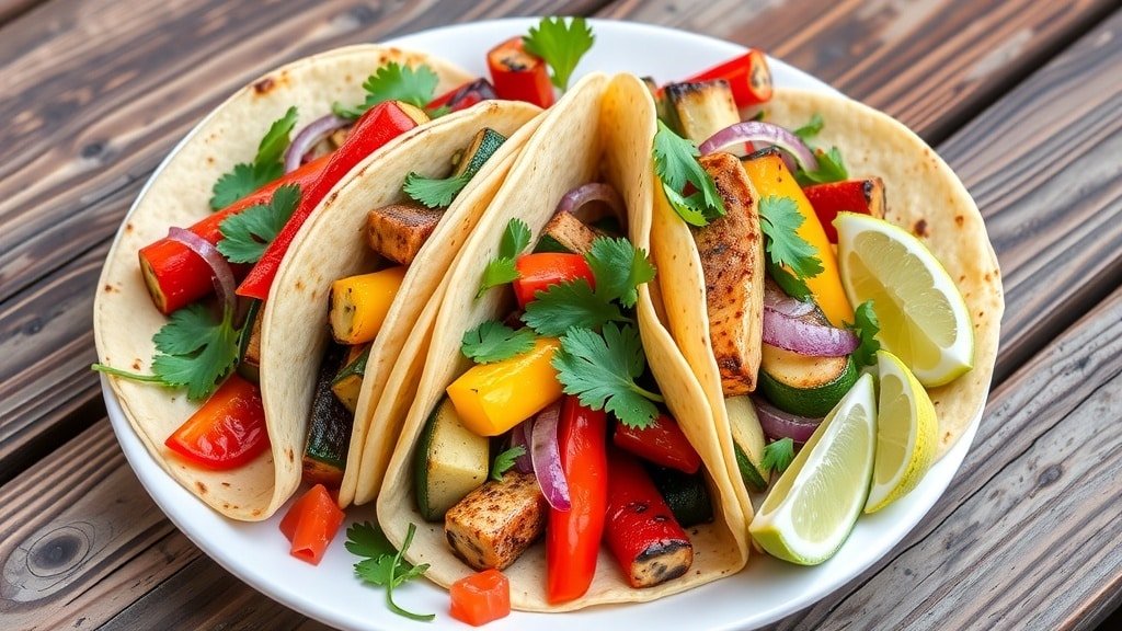 Grilled Vegetable Tacos
