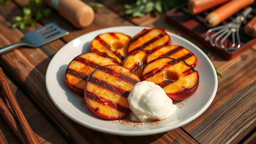 Grilled Cinnamon Apples