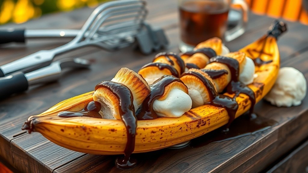 Grilled Banana Boats