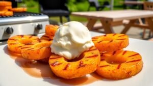 Grilled Cinnamon Sugar Pineapple