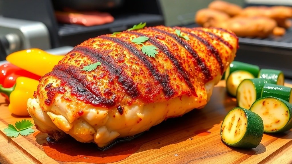 Grilled Smoky Paprika Chicken