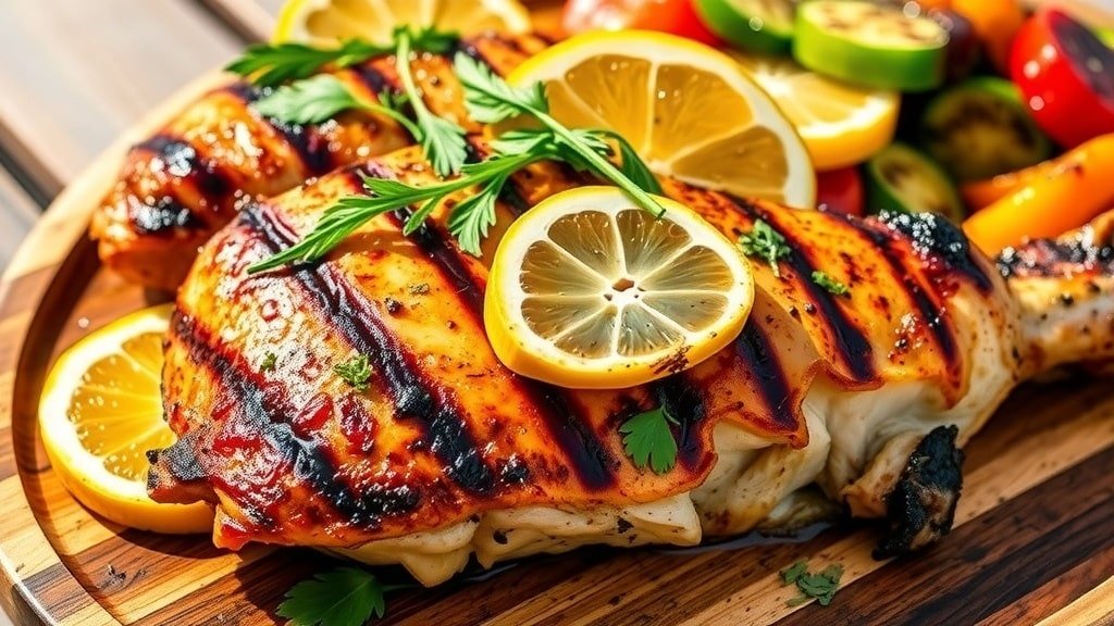 Grilled Citrus Herb Chicken