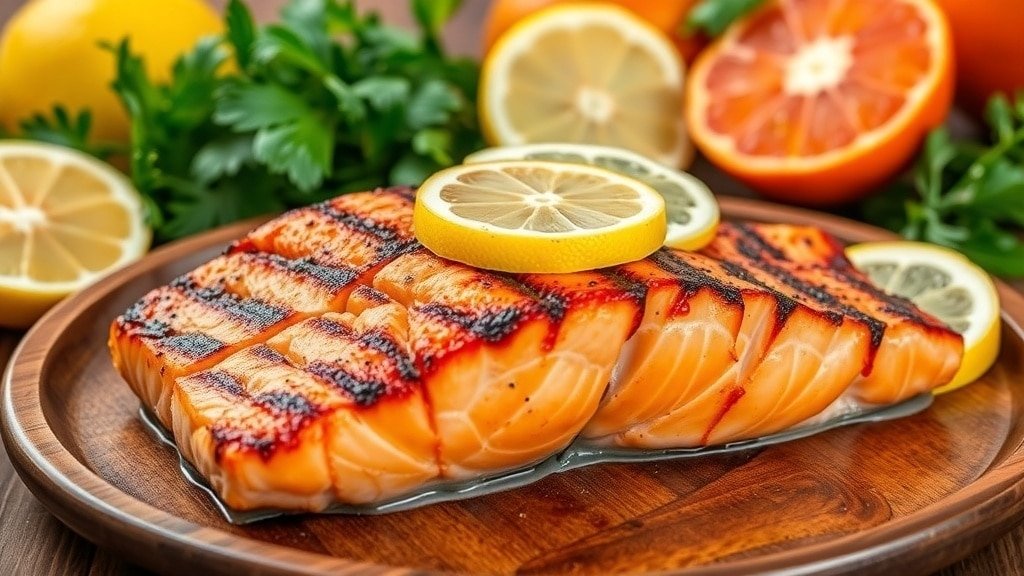Grilled Citrus Salmon Fillets