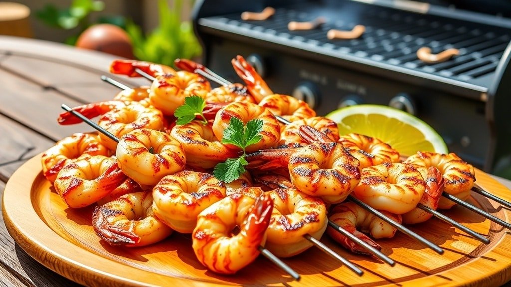 Grilled Shrimp Skewers