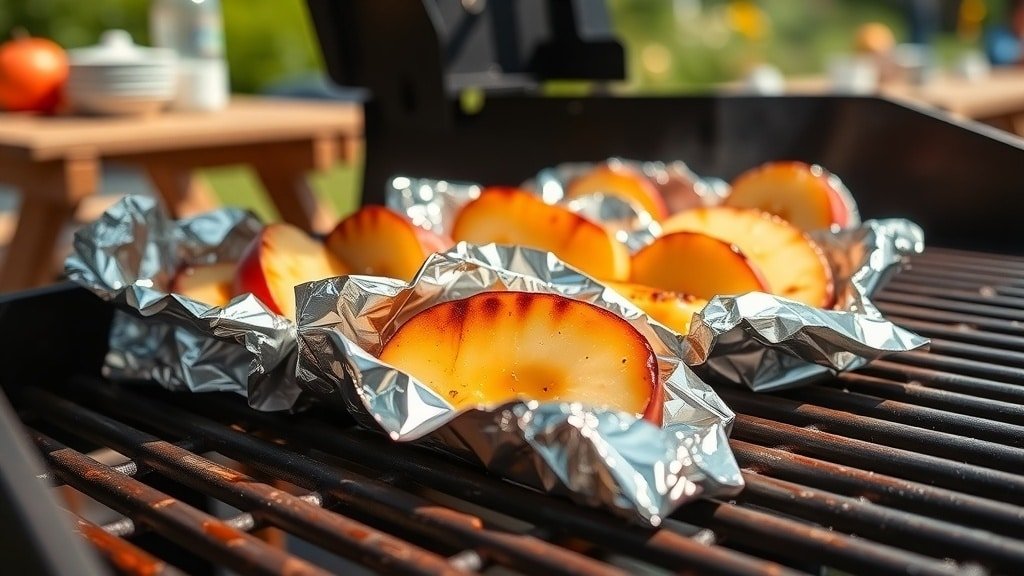 Grilled Apple Maple Packets
