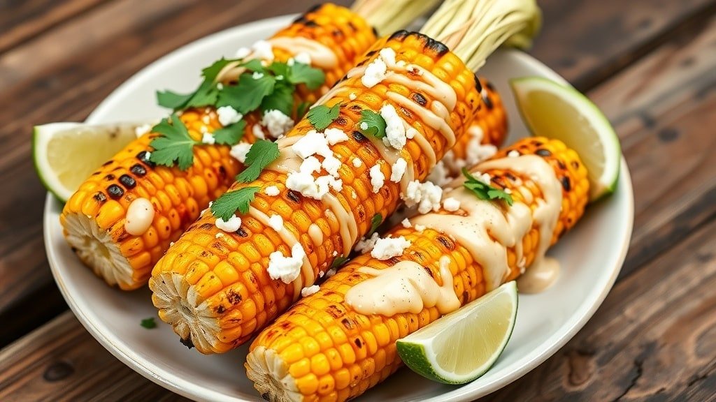 Grilled Street Corn