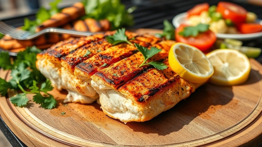 Grilled Cajun Catfish