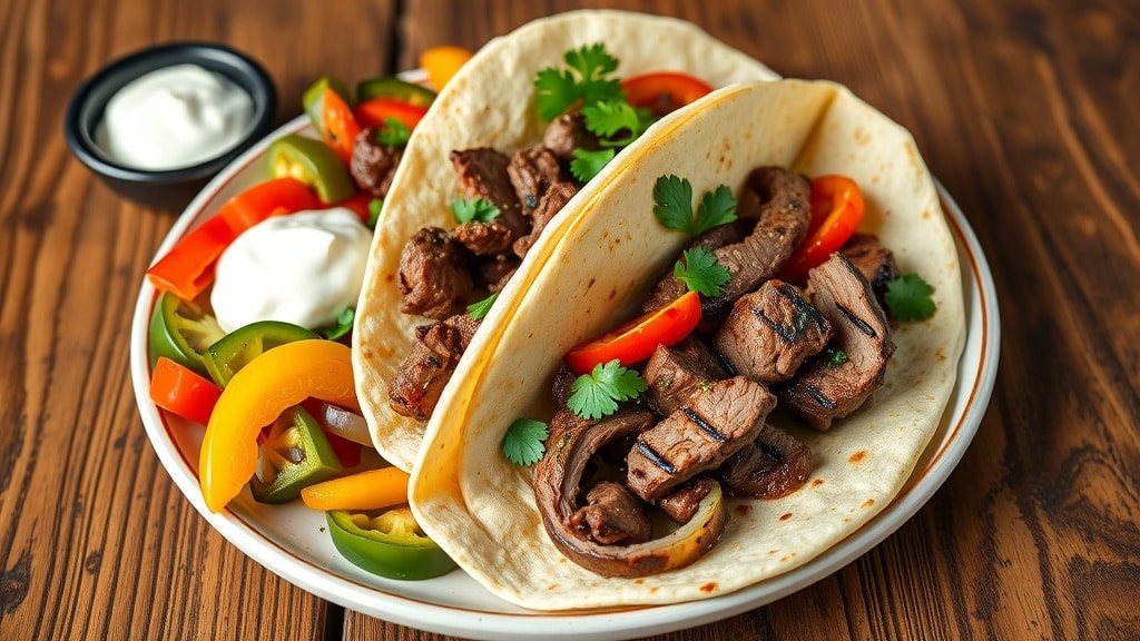 Grilled Steak Fajitas