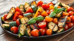 Grilled Mediterranean Vegetable Platter