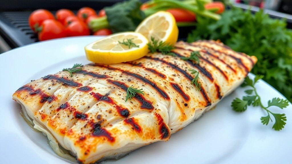 Grilled Lemon Dill Tilapia