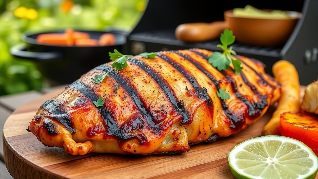 Grilled Cajun Chicken