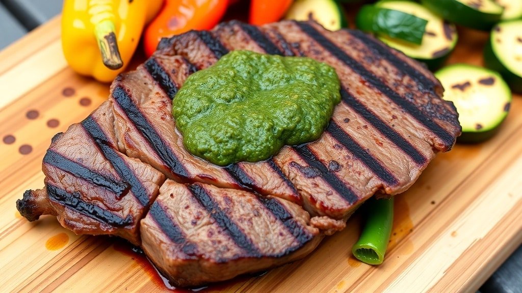 Grilled Chimichurri Steak