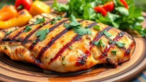 Grilled Honey Lime Chicken