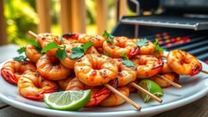 Grilled Chili Lime Shrimp