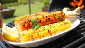 Grilled Honey Butter Corn