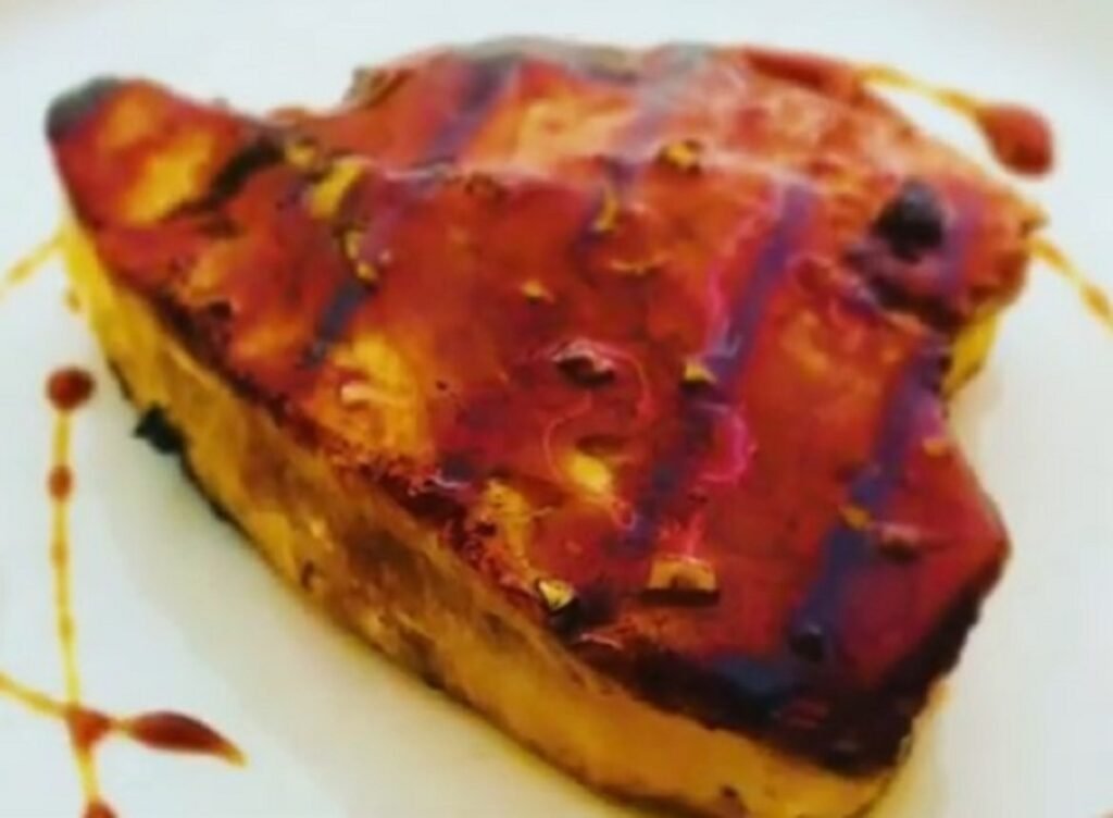 Sweet Savory Grilled Teriyaki Tuna Steaks