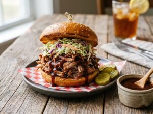 BBQ Pulled Pork Sandwiches