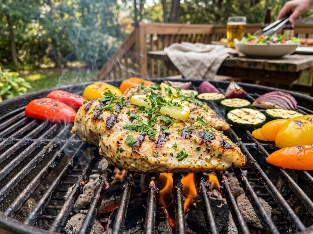 Lemon Herb Grilled Chicken