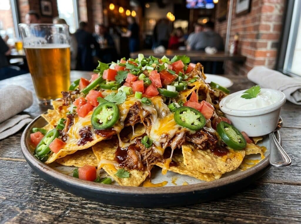 BBQ Pulled Pork Nachos