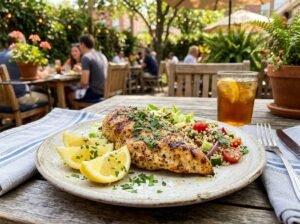 Grilled Lemon Pepper Chicken