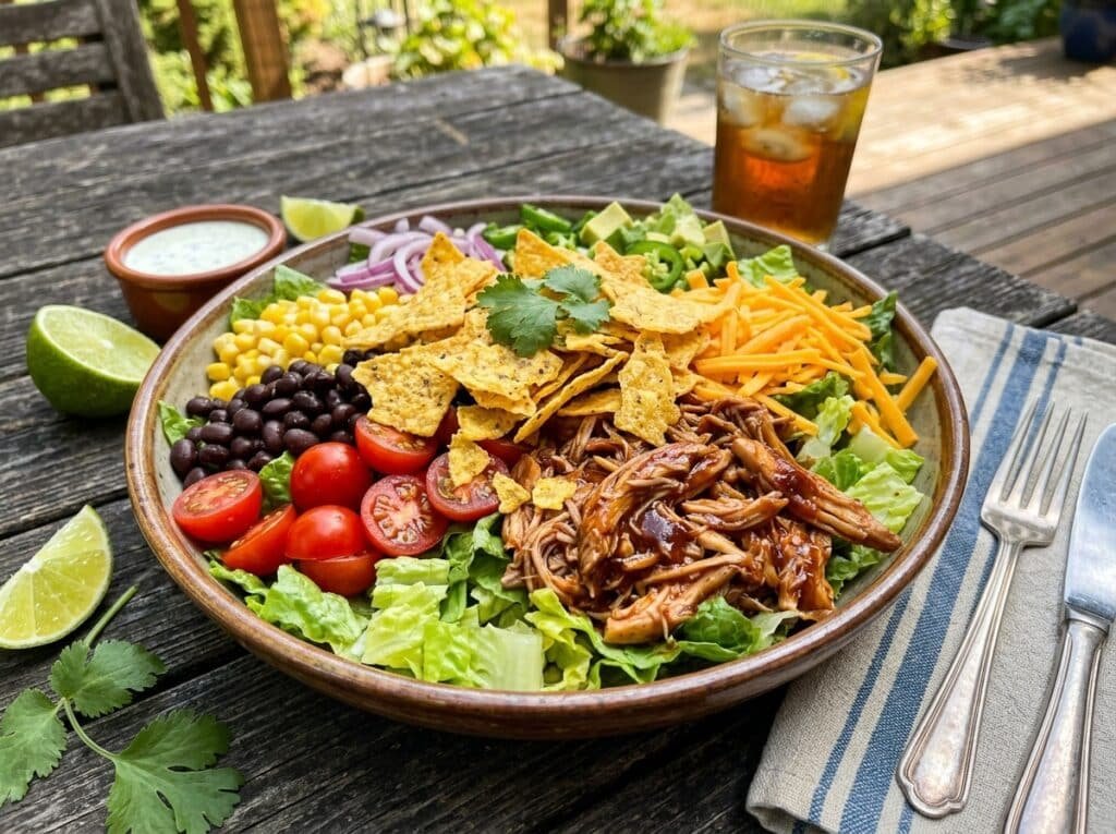 BBQ Chicken Taco Salad