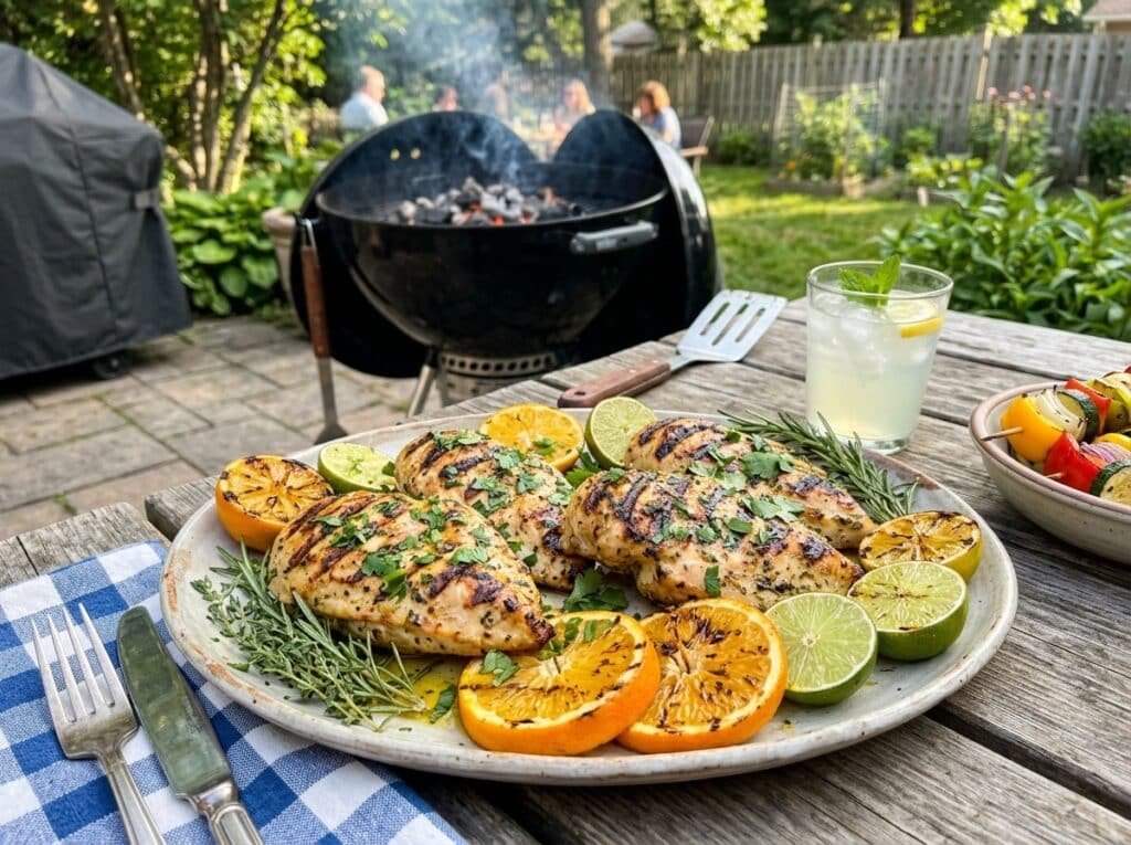 Grilled Citrus Herb Chicken