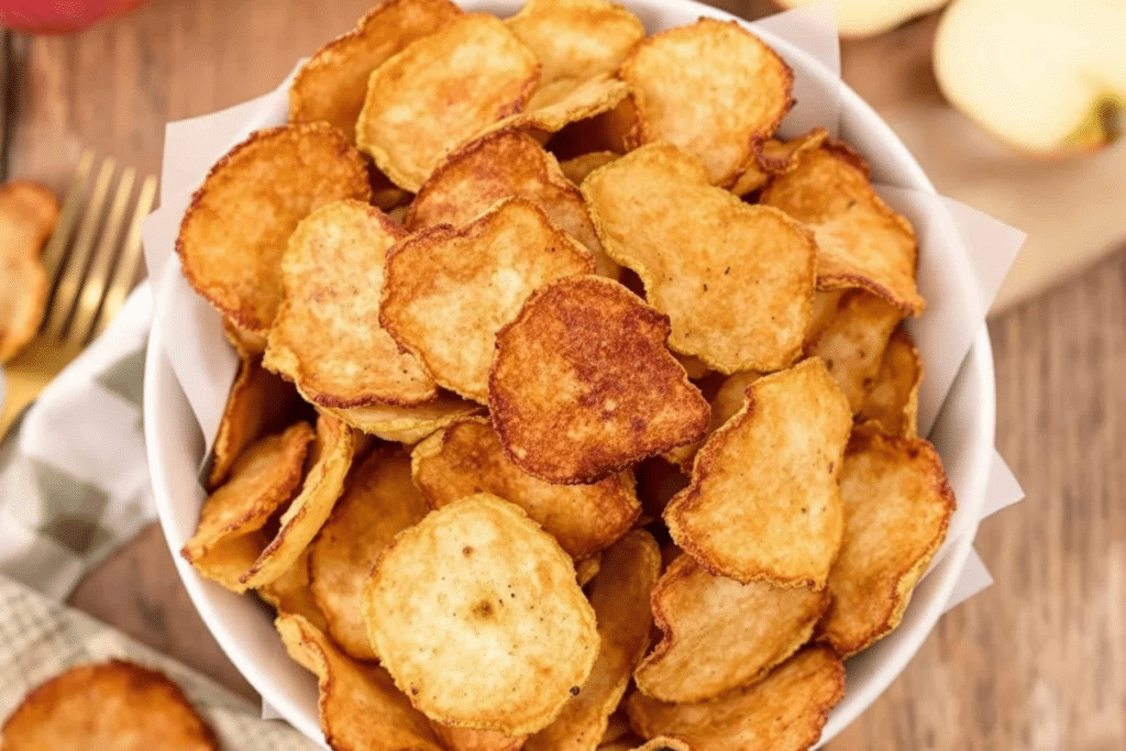 Air Fryer Apple Chips