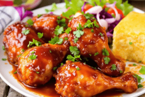Air Fryer BBQ Chicken Drumsticks