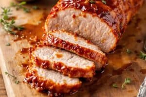 Air Fryer BBQ Pork Tenderloin