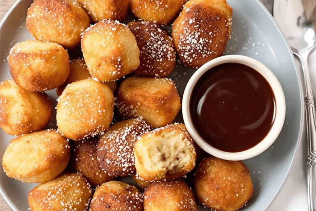 Air Fryer Banana Bread Bites