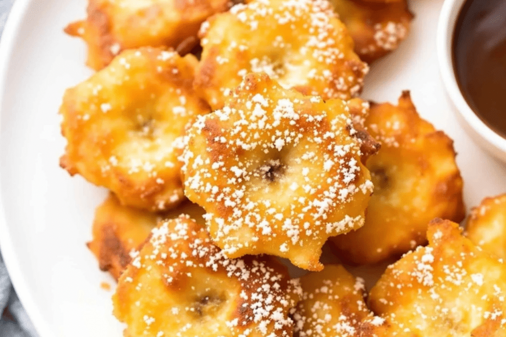 Air Fryer Banana Fritters