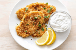 Air Fryer Breaded Fish Fillets