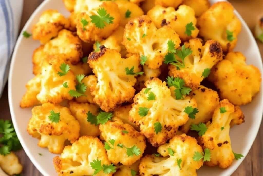 Air Fryer Cauliflower Bites