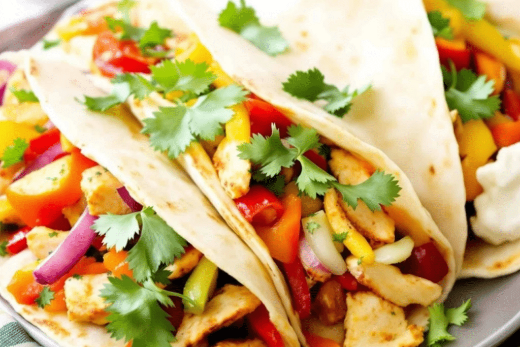 Air Fryer Chicken Fajitas