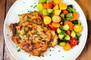 Air Fryer Chicken Thighs