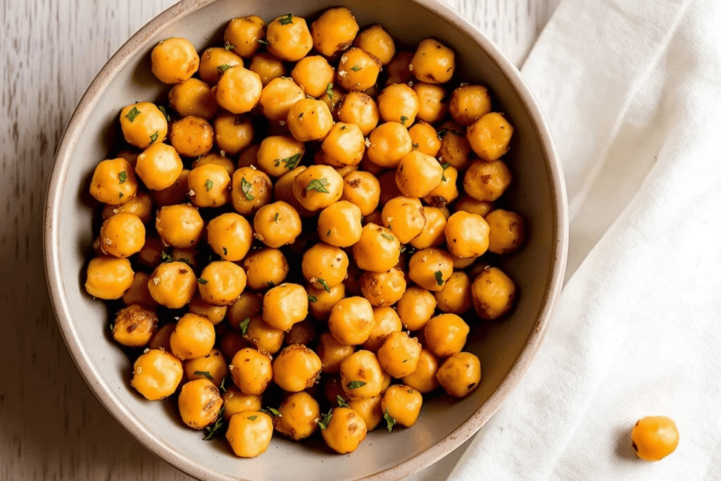 Air Fryer Chickpeas