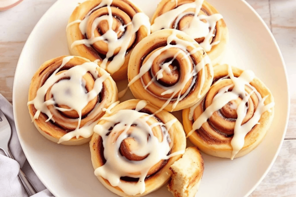 Air Fryer Cinnamon Rolls