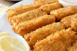 Air Fryer Crispy Fish Sticks