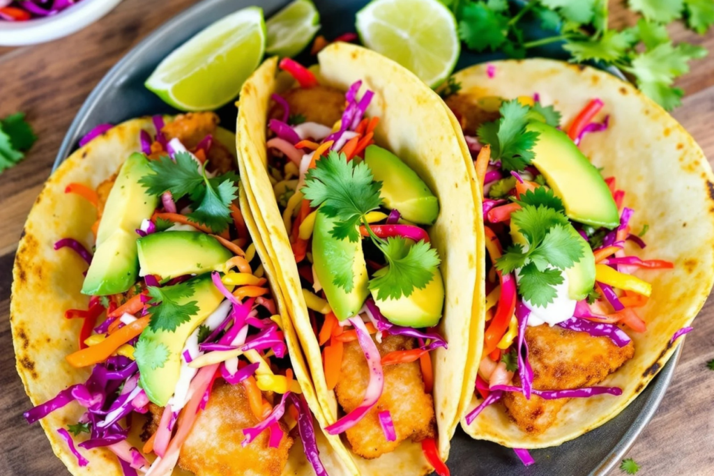 Air Fryer Fish Tacos