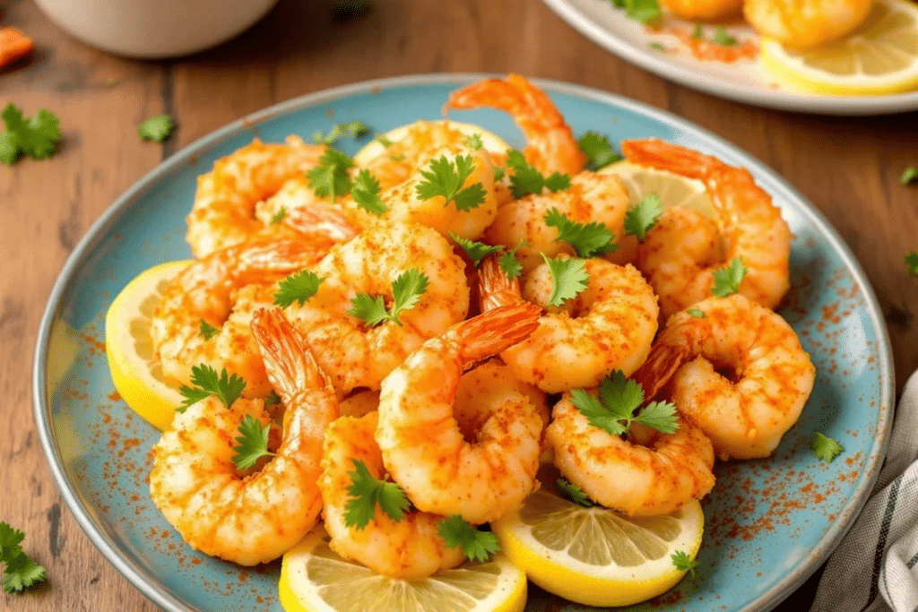 Air Fryer Garlic Shrimp