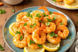 Air Fryer Garlic Shrimp